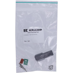 DT 2 kontaktų jungčių rinkinys kištukas DSDT042PSETKR