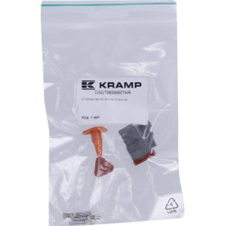 DT 3 kontaktų jungčių rinkinys kištukas DSDT063SSETKR