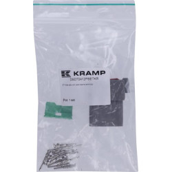 DT 12 kontaktų jungčių rinkinys kištukas DSDT0412PSETKR