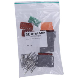 DT 12 kontaktų jungčių rinkinys kištukas + vidinė DSDTPAIR12KR