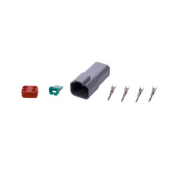 DT 4 kontaktų jungčių rinkinys kištukas DSDT044PSETKR