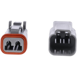 DT 2 kontaktų jungčių rinkinys, kištukas + kištukas DSDTPAIR2PKR