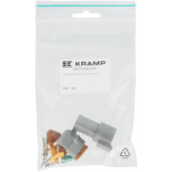 DT 3 kontaktų jungčių rinkinys kištukas + vidinė DSDTPAIR3PKR