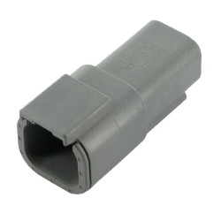 Kištuko korpusas, 4 polių Serija DTM (1x), Deutsch DSDTM044P