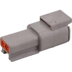 Kištuko korpusas, 0,2-1 mm², 2 poliai, Deutsch DSDTM042P