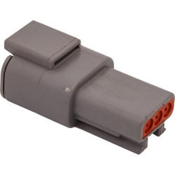 Kištuko korpusas, 0,2–1 mm², 3 polių serija DTM (1x), Deutsch DSDTM043P