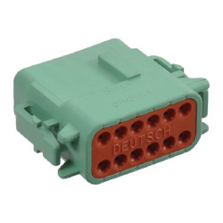 Kištuko korpusas, 12 polių serija DTM (1x), Deutsch DSDTM0612SC