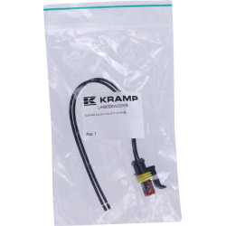 Superseal 2 kontaktų jungčių rinkinys, iš anksto prijungtas laidinis 20 cm moteriškas LA89006W20KR