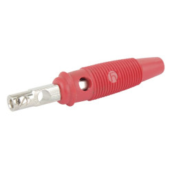 Wtyk bananowy, 4 mm czerwony SML4RN