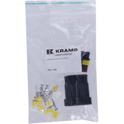 Superseal 5 kontaktų jungčių rinkinys kištukas + vidinė LA890PAIR5PKR