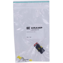 Superseal 2 kontaktų jungčių rinkinys kištukas LA89006SETKR