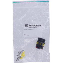 Superseal 3 kontaktų jungčių rinkinys, lizdas LA89008SETKR