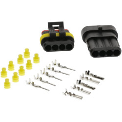 Superseal 4 kontaktų jungčių rinkinys kištukas + vidinė LA890PAIR4PKR