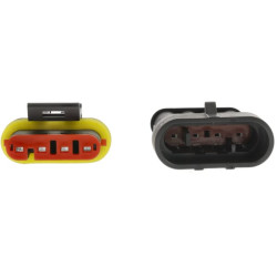 Superseal 4 kontaktų jungčių rinkinys kištukas + vidinė LA890PAIR4PKR