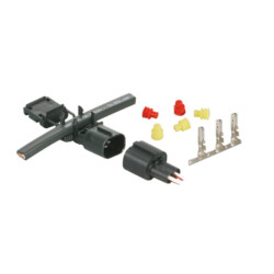 Greito prijungimo rinkinys su įmontuota moteriška jungtimi be sandariklio, 2 kontaktai 270930000001