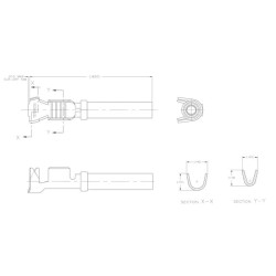 Smeigtukas AMPSEAL16 AMP19244633