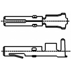 Moteriškas kontaktas 0,5–1,5 mm² CIC 8KW863916013