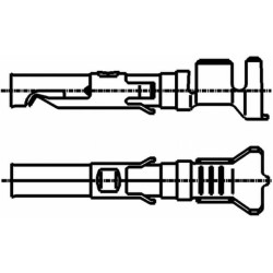Vyriškas kontaktas 1,5–2,5 mm² 8KW863917013