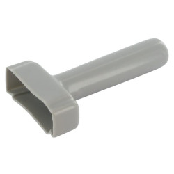 Kabelio kreiptuvas pilkas, Series DTM (1x), Deutsch DSDTM12SBT