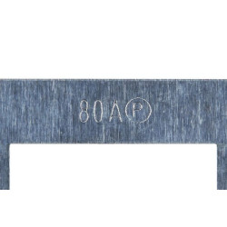 Saugiklių juostelė 80A ilgis 41mm pakuotė 100x Hella 8JS713575001