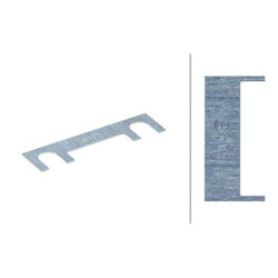 Saugiklių juostelė 60A ilgis 41mm pakuotė 50x Hella 8JS713575031