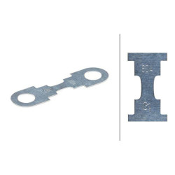 Saugiklių juostelė 60A ilgis 42mm pakuotė 10x Hella 8JS713575132