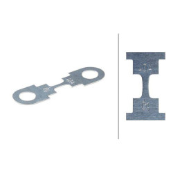 Saugiklių juostelė 40A ilgis 42mm pakuotė 10x Hella 8JS713575112