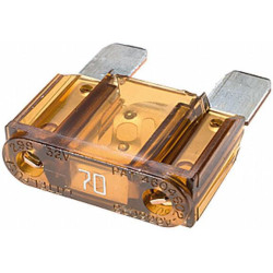 Saugiklio Maxi mentė 32V 70A Ilgis 34,3mm ruda Pakuotė 1x Hella 8JS728595101