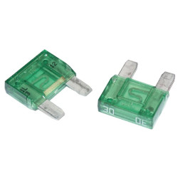 Saugiklio Maxi mentė 32V 30A Ilgis 34,3mm žalia Pakuotė 10x iMaXX SI20191