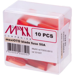Saugiklio Maxi mentė 32V 50A Ilgis 34,3mm raudona Pakuotė 10x iMaXX SI20193