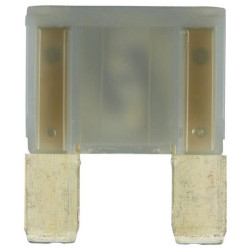 Saugiklio Maxi mentė 25A ilgis 34,1 mm pilka pakuotė 10x Hella 8JS728595212