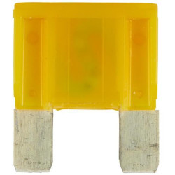 Saugiklio Maxi mentė 20A ilgis 34,1 mm geltona pakuotė 10x Hella 8JS728595131