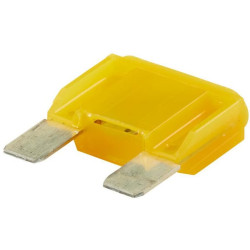 Saugiklio Maxi mentė 20A ilgis 34,1 mm geltona pakuotė 10x Hella 8JS728595131