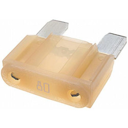 Saugiklio Maxi mentė 80A Ilgis 34,1 mm balta Pakuotė 10x Hella 8JS728595191