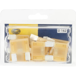 Saugiklio Maxi mentė 80A Ilgis 34,1 mm balta Pakuotė 10x Hella 8JS728595191