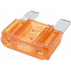 Saugiklio Maxi mentė 40A ilgis 34,1 mm oranžinė pakuotė 10x Hella 8JS728595151