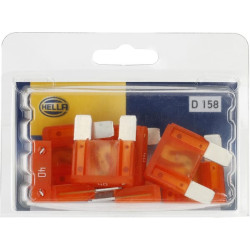 Saugiklio Maxi mentė 40A ilgis 34,1 mm oranžinė pakuotė 10x Hella 8JS728595151