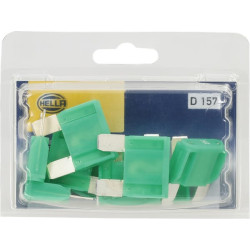 Saugiklio Maxi mentė 30A Ilgis 34,1mm žalia Pakuotė 10x Hella 8JS728595141