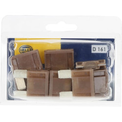 Saugiklio Maxi mentė 70A Ilgis 34,1 mm ruda Pakuotė 10x Hella 8JS728595181