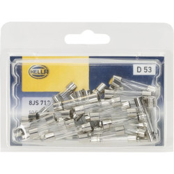 Saugiklis Stiklas 5A Ilgis 32mm skaidrus Pakuotė 50x Hella 8JS713564002