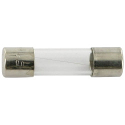 Saugiklio stiklas 0,1A ilgis 20mm Pakuotė 10x SI23493