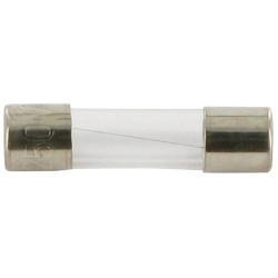 Saugiklio stiklas 0,2A ilgis 20mm Pakuotė 10x SI23495