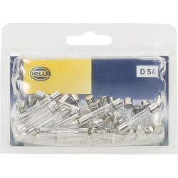 Saugiklis Stiklas 10A Ilgis 32mm skaidrus Pakuotė 50x Hella 8JS713805003