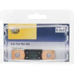 Saugiklis Mega 350A Ilgis 68,6 mm žalia Hella 8JS742902081