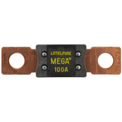 Saugiklis Mega 100A ilgis 68,6 mm geltona pakuotė 1x Hella 8JS742902001