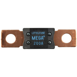 Saugiklis Mega 200A Ilgis 68,6mm mėlyna Pakuotė 1x Hella 8JS742902041