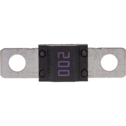 Saugiklių juostelė 32V 200A ilgis 41mm violetinė pakuotė 1x SI20180