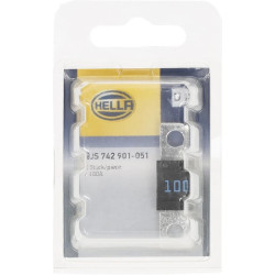 Saugiklis Midi 32V 100A Ilgis 41,1mm mėlyna Pakuotė 1x Hella 8JS742901051