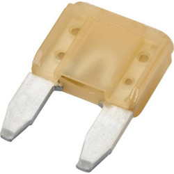 Saugiklio mini mentė 25A ilgis 10,9 mm balta pakuotė 50x Hella 8JS728596091