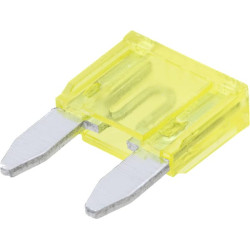 Saugiklio mini mentė 32V 20A ilgis 16,3mm geltona pakuotė 50x iMaXX SI20267